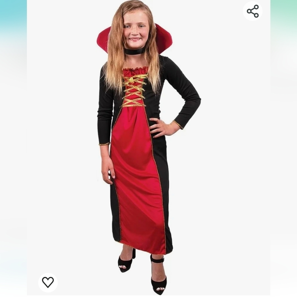 Kangaroo Victorian Vampire Countess Costume Size Small